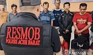 Kecanduan Judi Slot dan Gim Daring, 20 Orang Ditangkap Reskrim Polres Aceh Barat