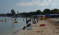 Libur sekolah, objek wisata Pantai Bandengan Jepara ramai pengunjung