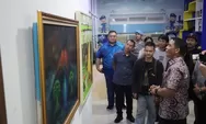 Gedung Satpas Satlantas Polres Bantul Dihiasi Pameran Seni Rupa 'Bentang Harmoni', Ini Pesan Kapolda DIY