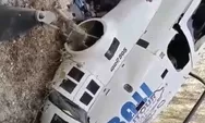 Ternyata helikopter yang jatuh di Pecatu akibat terlilit tali layangan