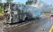 Bus terbakar di JLS Salatiga, sopir ungkap kronologi dan detik-detik penumpang menyelamatkan diri