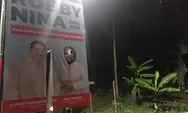 Jelang Pilkada Salatiga 2024, Baliho Paslon Robby-Nina Dirusak Orang Tak Dikenal