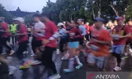 Faktor Cuaca, Borobudur Marathon Start Lebih Awal Pukul 04.30 WIB