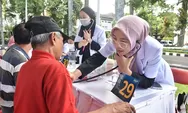 1.000 Orang Ikuti Cek Kesehatan Gratis Yayasan Mawar Sharon Peduli di Halaman Pemkot Salatiga
