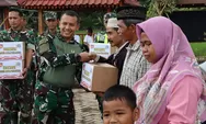 Fun Trail Kodim 0714 Salatiga Bakti Sosial di Dua Kecamatan Batas Semarang-Boyolali