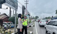 Arus Lalu Lintas Mulai Padat di Simpang Bawen, AKBP Ratna Pantau Situasi, Termasuk Rest Area Baru 439 A