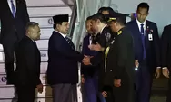 Momen Prabowo Tiba di Kuala Lumpur untuk Hadiri Undangan Resmi Yang Di-pertuan Agong Raja Malaysia