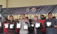 Empat orang pengedar narkotika jaringan Yogya-Sidoarjo digulung Polda DIY, barang bukti 10 kilogram sabu