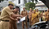 Pimpin Apel, Walikota Salatiga Robby Cek Kendaraan Dinas ASN di Salatiga, dan Banggakan Retret Magelang