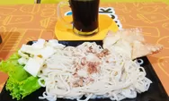 Masakan Mie Koncoan dengan tingkat pedas level I hingga III cocok didampingi minuman kopi Dampit asal Malang