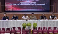 Sebanyak lima orang ditetapkan jadi tersangka kasus penyuntikan LPG di Jabar-Jateng