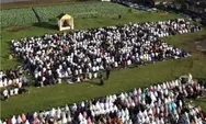 Salat Idul Fitri di Indonesia pada umumnya dilakukan di Lapangan, ini hadis dan sejarahnya