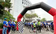 Gowes APTISI V DIY di STIE YKPN, Pererat Kolaborasi dan Kebersamaan Antar Perguruan Tinggi