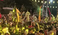 Ribuan Masyarakat Tumplek Blek di Semarang Night Carnival 2025, Angkat Tema 'Perisai Nusantara'
