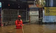 Kali Krukut Meluap, 29 RT di Petogogan Jakarta Selatan Terendam Banjir