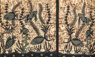 Batik Bakaran Pati motifnya terdiri dari susunan dekoratif