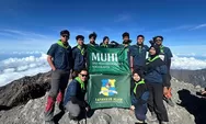 Hebat, 8 siswa SMA Muhi berhasil menaklukkan Gunung Rinjani NTB, ini kisahnya