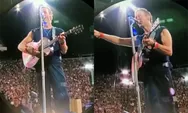 Momen Chris Martin Peringatkan Penonton Konser Coldplay Sebelum Disorot Jumbotron, Buntut Viralnya Video CEO dan Kepala HRD Astronomer 