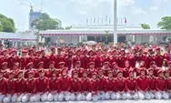 Paduan Suara Sekolah Rakyat Tampil Memukau dalam Upacara HUT ke-80 RI di Istana