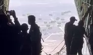 Bantuan dari masyarakat Indonesia berhasil diterjunkan di Jalur Gaza melalui airdrop