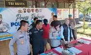 Polres Salatiga Ungkap Kasus Narkotika Jenis Sabu 117,72 Gram Senilai Rp 50 Juta