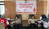 Donor Darah dan Bakti Kesehatan Digelar Polda DIY dalam Menyambut Hari Jadi Ke-74 Humas Polri