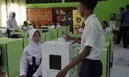 KPU Salatiga Gelar Democracy For Youth dalam Simulasi Pemilihan Pengurus OSIS di SMP 1 Salatiga