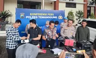 Polres Temanggung Tangkap Komplotan Pencuri dengan Sasaran Sekolah Dasar