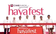 CIMB Niaga Syariah Kampanyekan Bersama Bercahaya Lewat Haya Festival 2025 di Yogyakarta