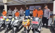 Pelaku Curanmor di Tiga Lokasi Diringkus ​Polres Karanganyar 