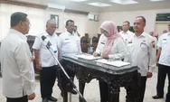 Pelantikan lima Kepala OPD Pati diwarnai banyak kejutan