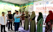Lazismu DIY berkolaborasi menanam seribu pohon pisang di Kampung Berkemajuan Grubug Nanggulan, begini yel-yel Bupati Kulon Progo