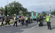 Hari Ke-4 Opersi Zebra Candi 2025, Polres Salatiga jaring 342 pelanggar, 123 ditilang, 219 kena teguran