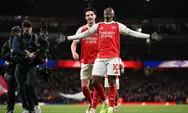 Arsenal Gulung Tottenham Hotspur 4-1, Eberechi Eze Cetak Hattrick