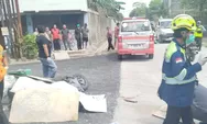 Kecelakaan maut di Simpang Ngringo Jaten, pengendara motor berbronjong tewas setelah tabrak truk