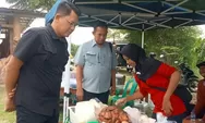 Ikuti Senam Masal dan Bazar UMKM KWT Pari Merapi Sembada, Danang Maharsa : Kaum Perempuan Mampu Berkontribusi pada Ketahanan Pangan