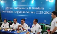 KAI Bandara Siapkan Posko Nataru 2025/2026, Layani 493 Ribu Penumpang