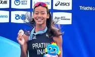 Triathlon nomor estafet campurn Indonesia gondol emas persembahkan emas SEA Games 2025 Thailand