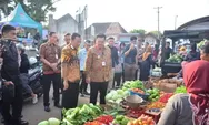 Walikota datangi Pasar Blauran, cek harga dan stok sembako. Pedagang curhat soal gorong-goromg dan CCTV
