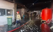 Gudang Produksi Furniture Hangus Terbakar, Kerugian Rp 30 Juta