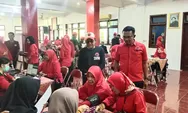 Bhakti Sosial Masyarakat, DPC PDIP Sukoharjo Gelar Pengobatan Gratis dan Pembagian Makanan Bergizi