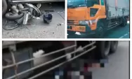 Terekam CCTV Detik-Detik Truk Tronton Tabrak 6 Kendaraan di Slipi, Sopir Mengaku Ngantuk
