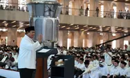 Prabowo Saat Kukuhkan Pengurus MUI 2025–2030: Hari Ini Lambang Bersatunya Ulama dan Umara