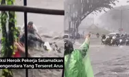 Banjir Semarang 26 Februari 2026: KIC Ngaliyan Lumpuh, Motor Nyaris Terseret Arus Deras