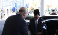 Momen Prabowo Disambut Jajar Kehormatan Tentara AS di White House
