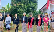 Pakaian Adat Nusantara Meriahkan Peringatan 17 Agustus di Kecamatan Kiarapedes