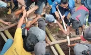 Proses Evakuasi Bocah Terjatuh ke Sumur, Momen Penyelamatan Ini Viral di Medsos Tapi Begini Endingnya!