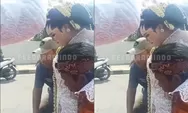 Viral Pengantin Wanita Digendong di Jembatan Brebes, Netizen Heboh: Tradisi atau Gimmick Nikahan