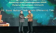 BRI Raih Anugerah Ekonomi Hijau Berkat Konsistensi Pemberdayaan UMKM Lewat Keuangan Inklusif