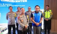 Wakapolri Pantau Arus Balik Nataru di Command Center Tol Jasa Marga Jatiasih, Beri Apresiasi ke Seluruh Personil